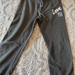 Victoria's Secret Womens Dark Gray Joggers